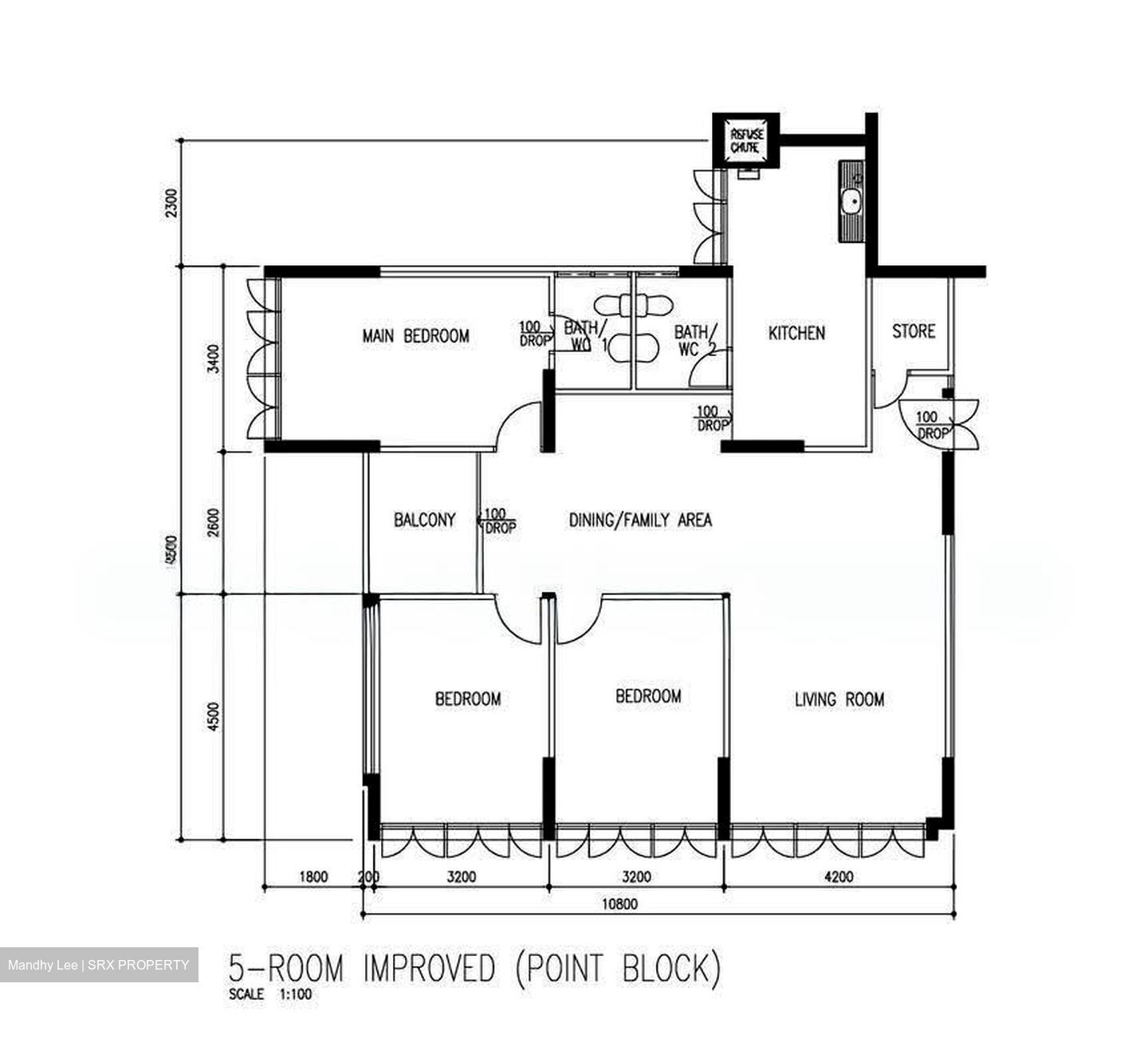 Blk 553 Cheng San Place (Ang Mo Kio), HDB 5 Rooms #610509121